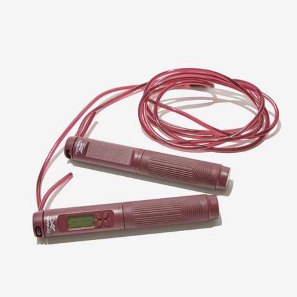 Reebok Smart Jump Rope:Counter tracks metrics time, calories burned & rotations